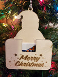 HO, HO, HO HERE'S SOME CHRISTMAS DOUGH SANTA GIFT CARD/MONEY HOLDER ORNAMENT - PRE-ORDER