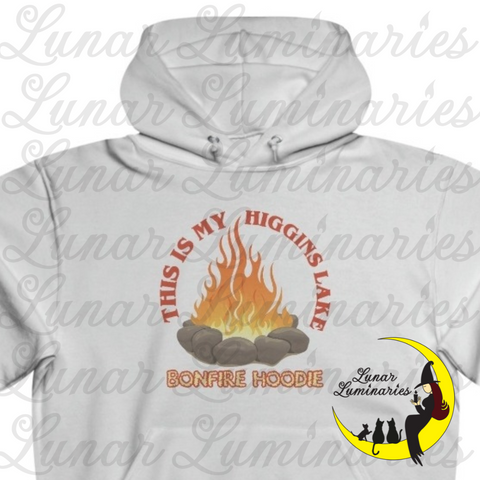 THIS IS MY HIGGINS LAKE BONFIRE HOODIE - Unisex NUBLEND® Hooded Sweatshirt