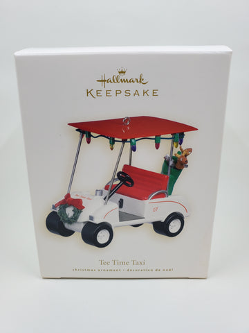 Tee Time Taxi, Hallmark Keepsake Ornament dated 2007