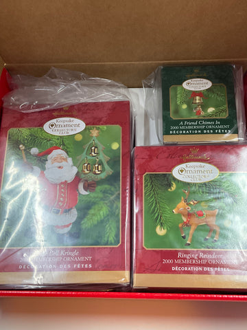 Hallmark Keepsake Ornament Collector’s Club 2000 Membership Kit