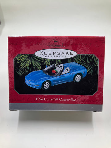 1998 Corvette Convertible, Hallmark Keepsake Ornament dated 1998