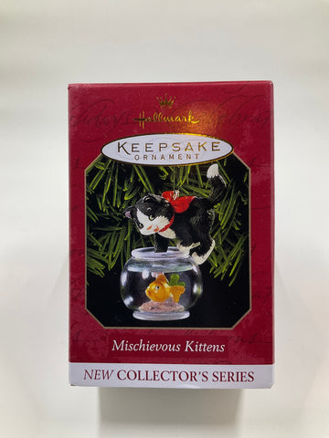 Mischievous Kittens, Hallmark Keepsake Ornament Collector’s Series dated 1999