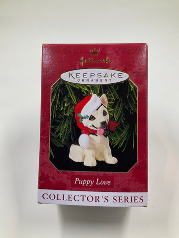 Puppy Love, Hallmark Keepsake Ornament Collector’s Series dated 1999