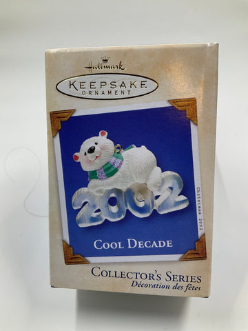 Cool Decade, Hallmark Keepsake Ornament Collector’s Series dated 2002